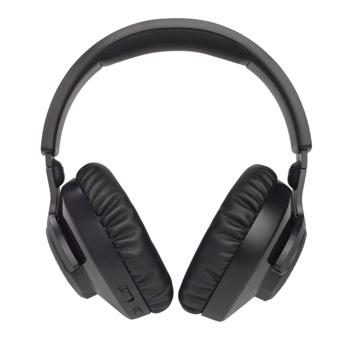 JBL Quantum 350 Wireless - Black - Wireless PC gaming headset with detachable boom mic - Back image number null